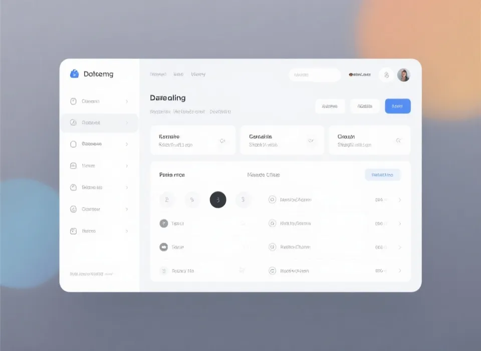 数据看板示意图